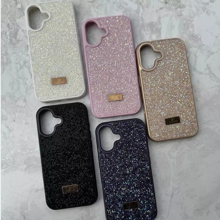 قاب محافظ Swarovski لوکس نگیندار درخشان مخصوص Samsung Galaxy S24 Ultra – همراه اکسسوری