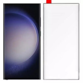 گلس فول چسب شفاف سامسونگ S22 Ultra همراه اکسسوری