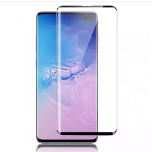گلس فول چسب شفاف سامسونگ S10 Plus همراه اکسسوری