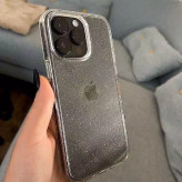 Magic Mask Glitter Clear Case for iPhone 12 to 16 Pro Max