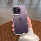 Magic Mask Glitter Clear Case for iPhone 12 to 16 Pro Max