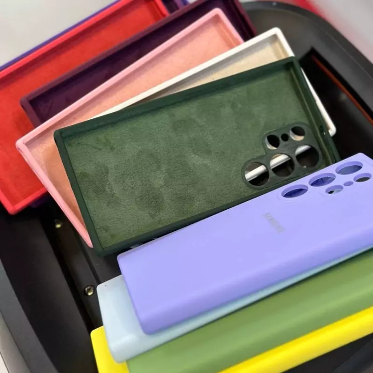 قاب نرم سیلیکونی سامسونگ Galaxy A14 رنگ قرمز