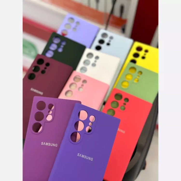 قاب سیلیکونی رنگی سامسونگ Galaxy A15 رنگ مشکی