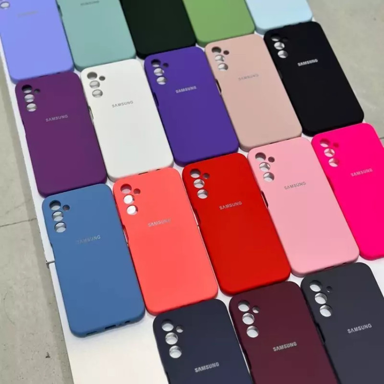 قاب سیلیکونی رنگی سامسونگ Galaxy A30 رنگ آبی