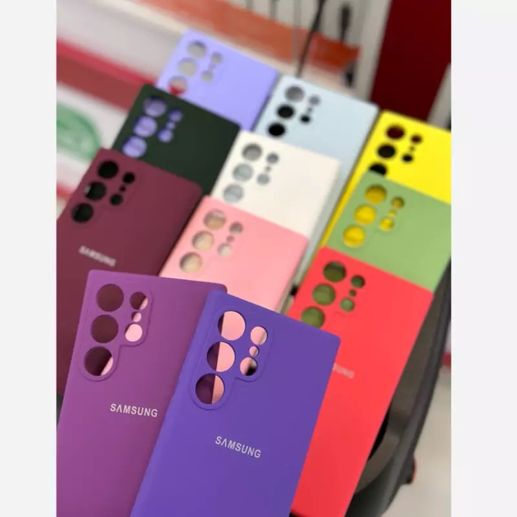 قاب سیلیکونی رنگی سامسونگ اصلی Galaxy A35 همراه اکسسوری