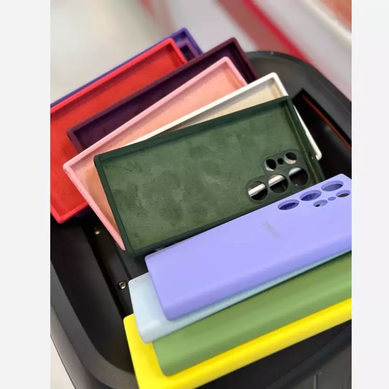 قاب سیلیکونی رنگی سامسونگ Galaxy A34 رنگ آبی