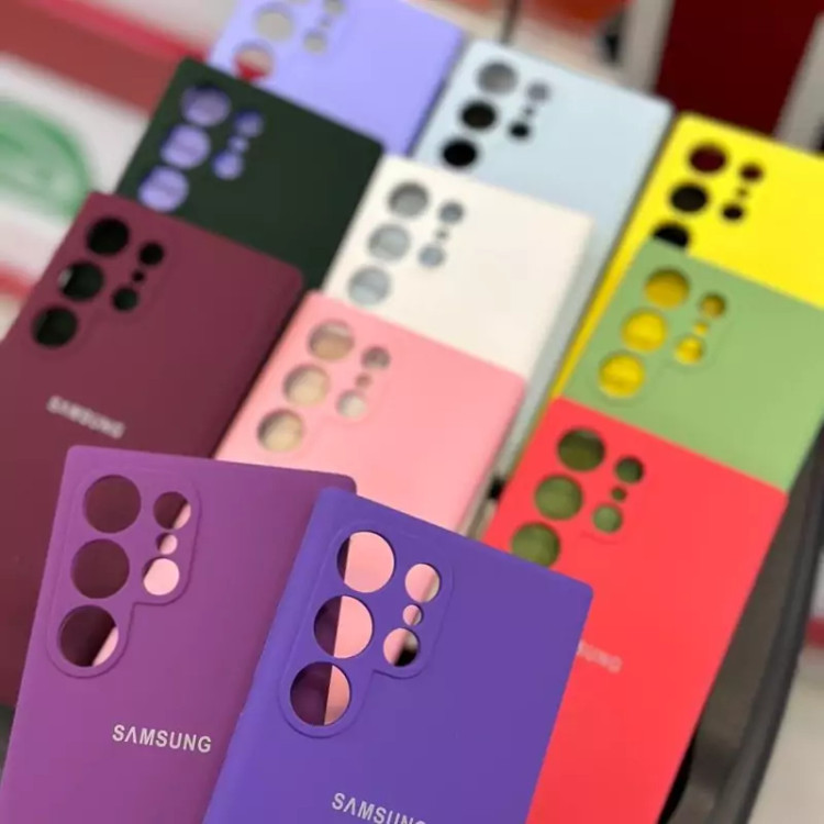 قاب سیلیکونی رنگی سامسونگ Galaxy A30s رنگ مشکی