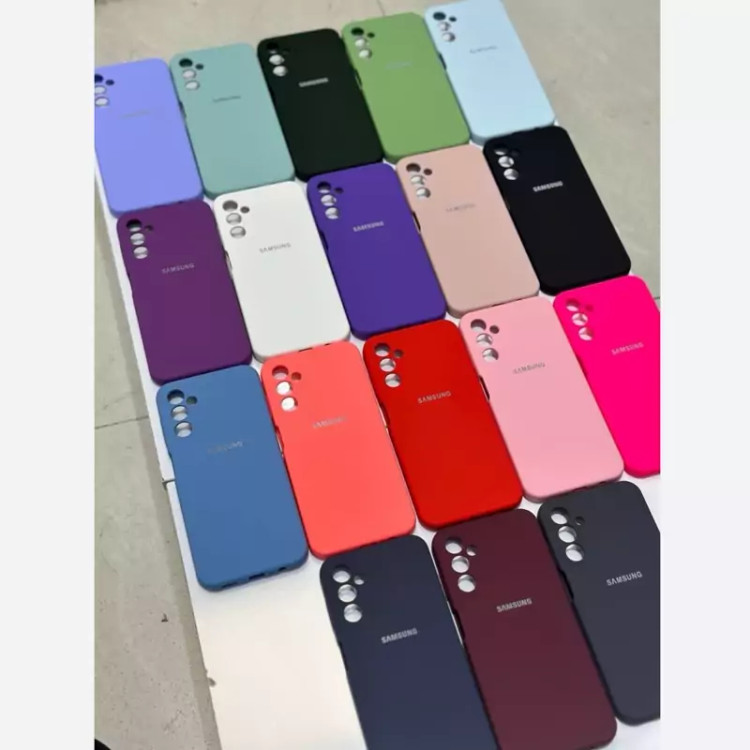 قاب سیلیکونی رنگی سامسونگ Galaxy A30s رنگ آبی