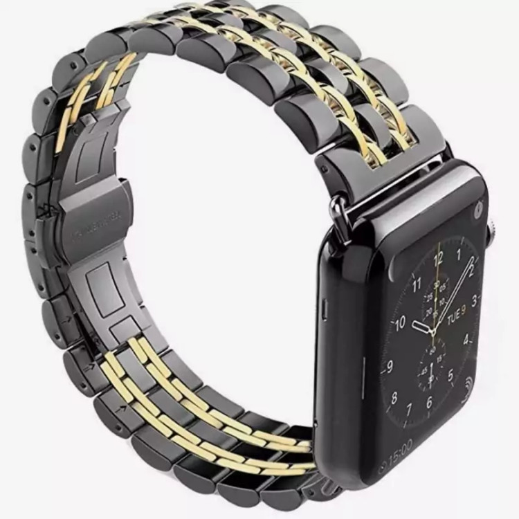 Apple Watch Steel 7Bead Band – Hamrah Accessory