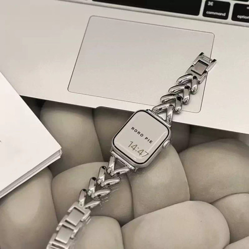 بند استیل زنجیری اپل واچ مناسب سایز 38/40/41/42