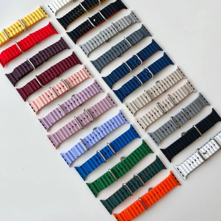 Ocean Apple Watch Band سیلیکونی ضدآب