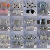 محافظ شارژر فانتزی طرح دار دخترانه آداپتور 20 وات همراه اکسسوری