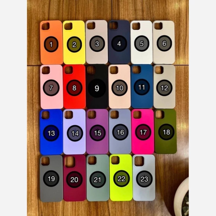 کاور محافظ سیلیکونی iPhone 14 Pro Max مناسب شارژر بیسیم