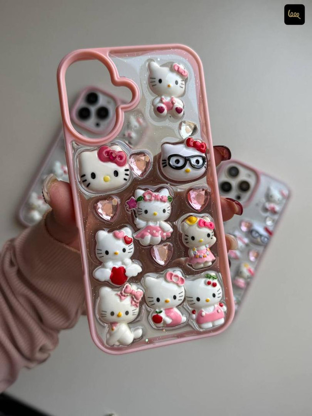 قاب برجسته طرح کیتی 3D Hamrah Accessory با طراحی فانتزی