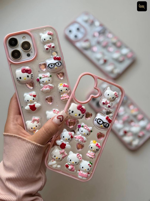 قاب برجسته طرح کیتی 3D Hamrah Accessory با طراحی فانتزی