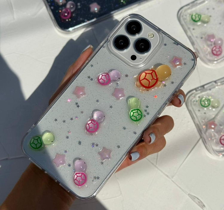 قاب لاکپشتهای کیوت مقاوم و خاص شیائومی و آیفون