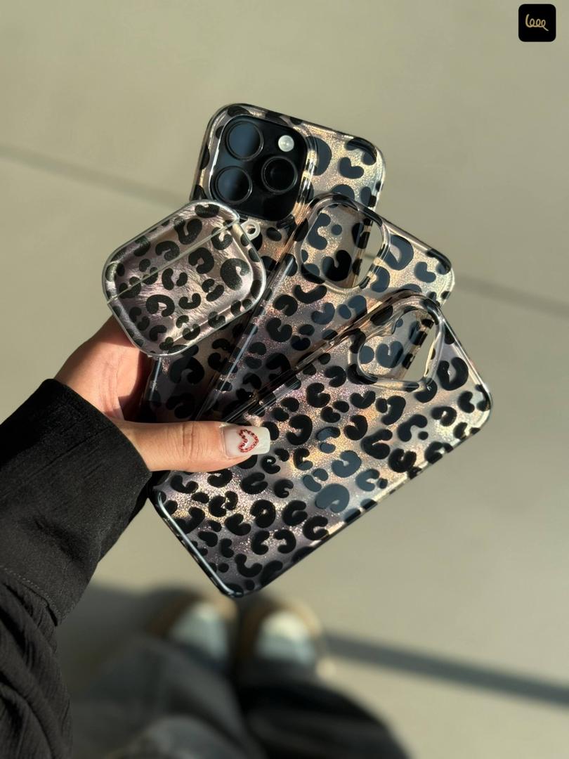 قاب ایرپاد پلنگی AirPods Pro/Pro 2 همراه اکسسوری