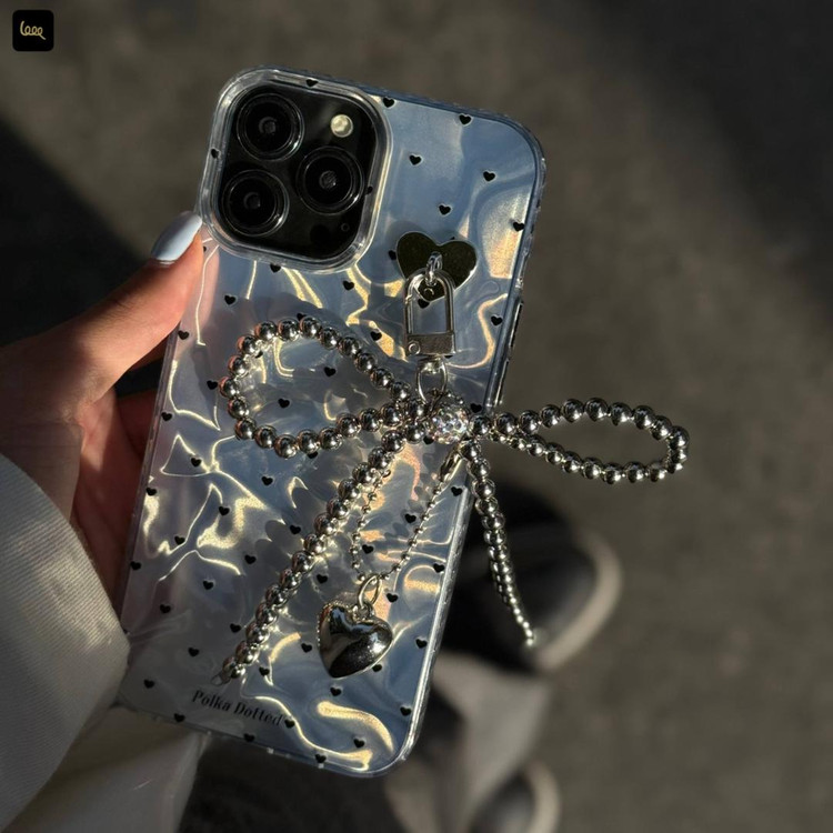 قاب قلبی ریز پاپیونی آیفون