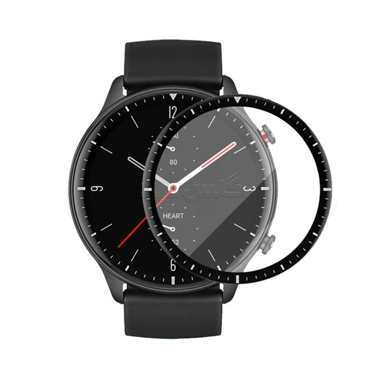 گلس محافظ صفحه ساعت Amazfit GTR 2 همراه اکسسوری