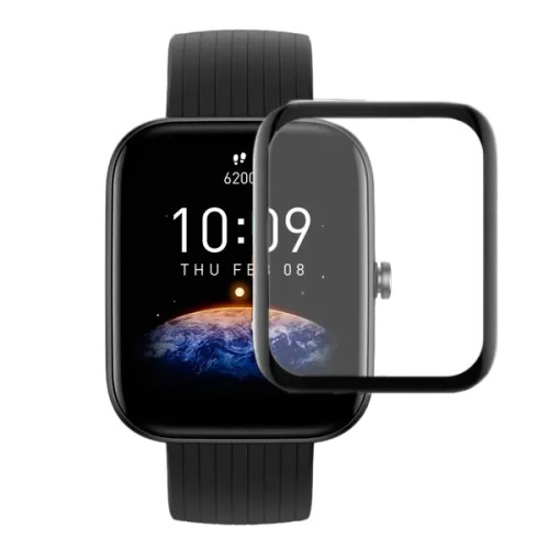 گلس محافظ صفحه ساعت Amazfit Bip 3 همراه اکسسوری