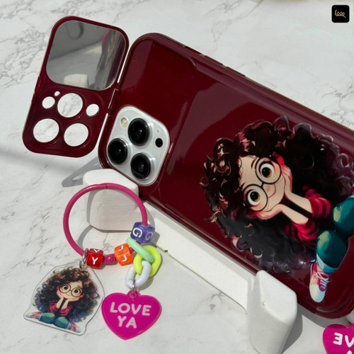 iPhone Cute Girl Cherry Case Hamrah Accessory