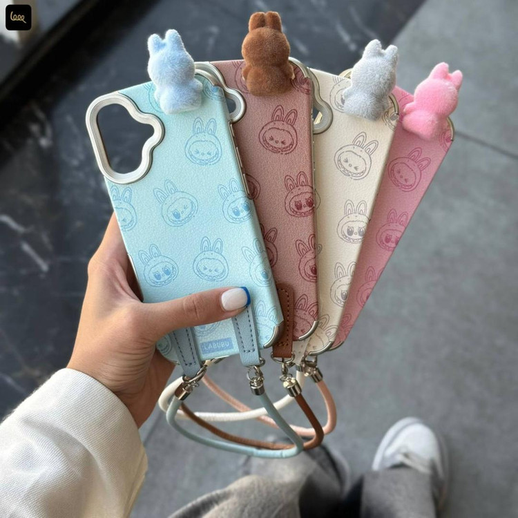 قاب آیفون عروسکی لبوبو سهبعدی