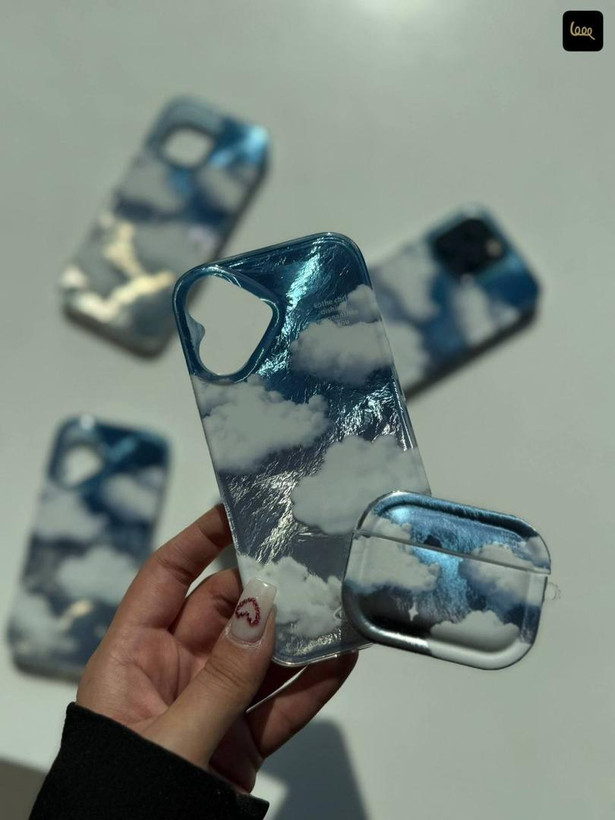 قاب ابری ایرپاد 3 رنگی همراه اکسسوری