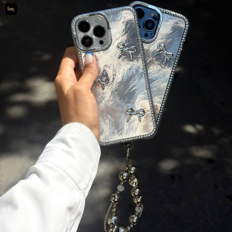 قاب نگیندار براق آیفون 15 پرو مکس همراه اکسسوری