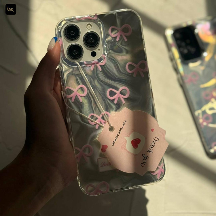 قاب براق لوکس آیفون 14 پرو مکس همراه اکسسوری