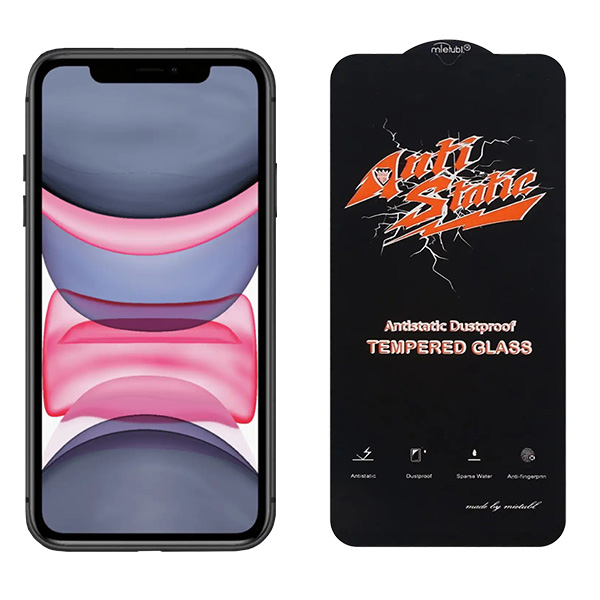گلس آنتی‌استاتیک آیفون XS Max – همراه اکسسوری