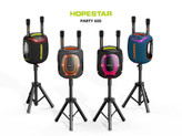 اسپیکر بلوتوثی HOPESTAR Party 600 ضدآب با دو میکروفون – همراه اکسسوری