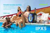 HOPESTAR Party 600 Portable Bluetooth Speaker Dual Microphones – Hamrah Accessory
