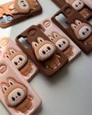 قاب عروسکی لبوبو رنگ اسپرسو مناسب سامسونگ S24 Ultra