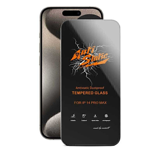 گلس شفاف آنتی استاتیک میتوبل آیفون 17 – همراه اکسسوری