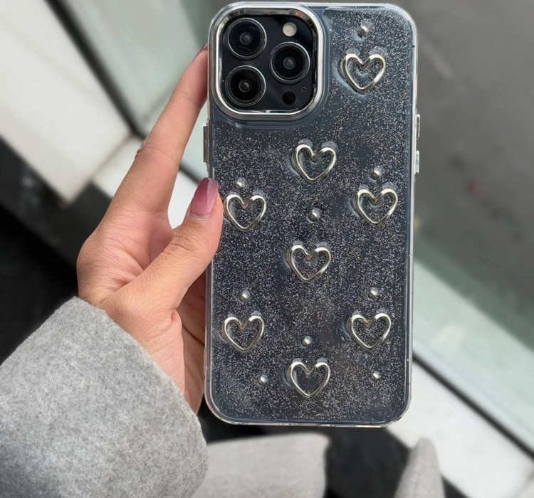 قاب نگیندار قلبی آیفون مدلهای جدید