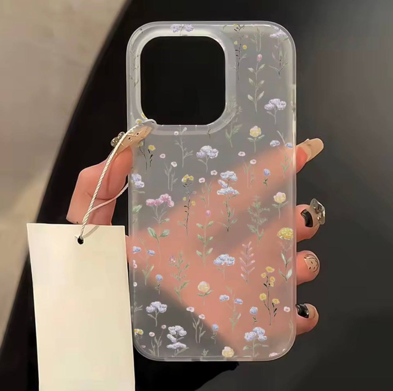 Matte Floral iPhone Case Hamrah Accessory
