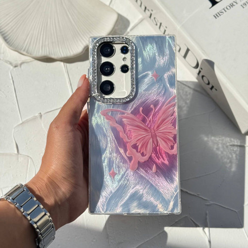 قاب پروانه صورتی سامسونگ همراه اکسسوری