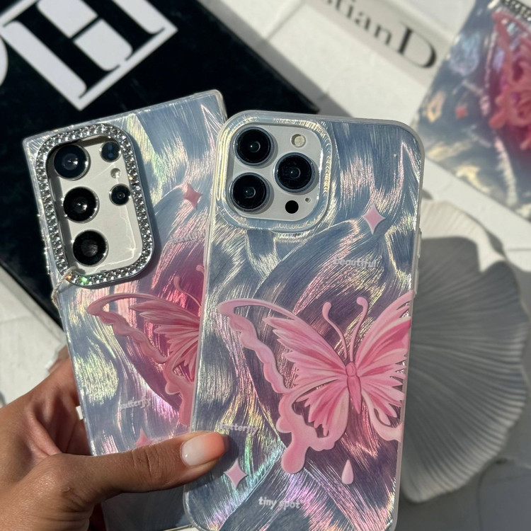 قاب پروانه صورتی شیائومی Redmi Note 14 Pro