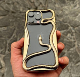 Imperial Gold Snake iPhone Case – Hamrah Accessory