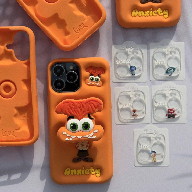قاب بامزه و لطیف آیفون طرح Anxiety