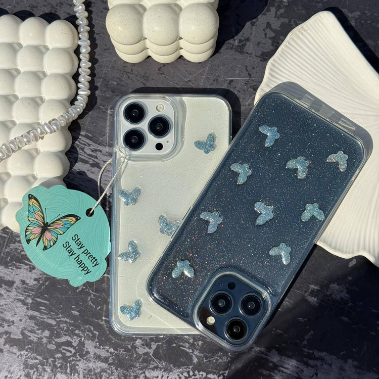 قاب پروانه شاین اکلیلی آیفون همراه اکسسوری