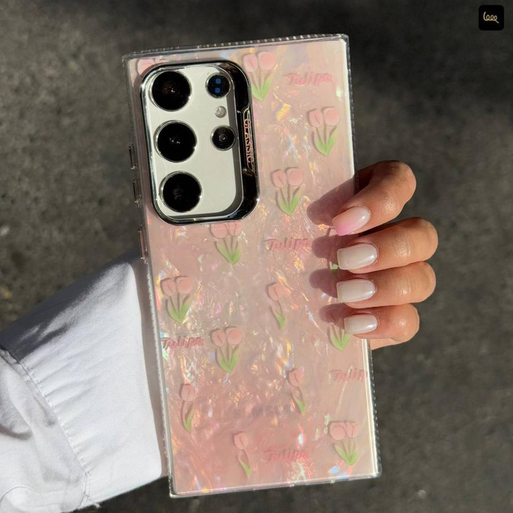 قاب صدفی صورتی Redmi Note 13 Pro همراه اکسسوری