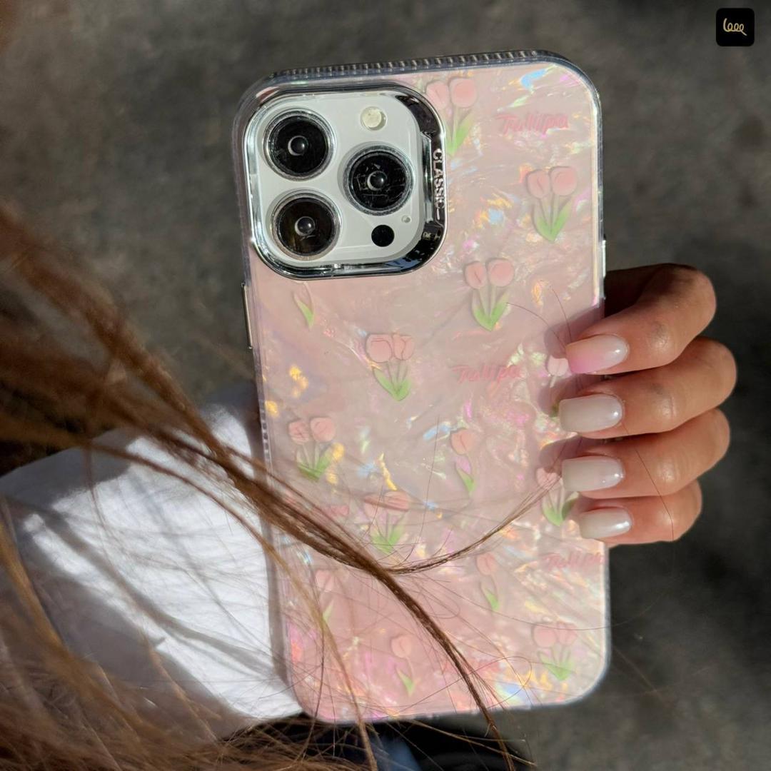 قاب صدفی صورتی Redmi Note 13 Pro همراه اکسسوری