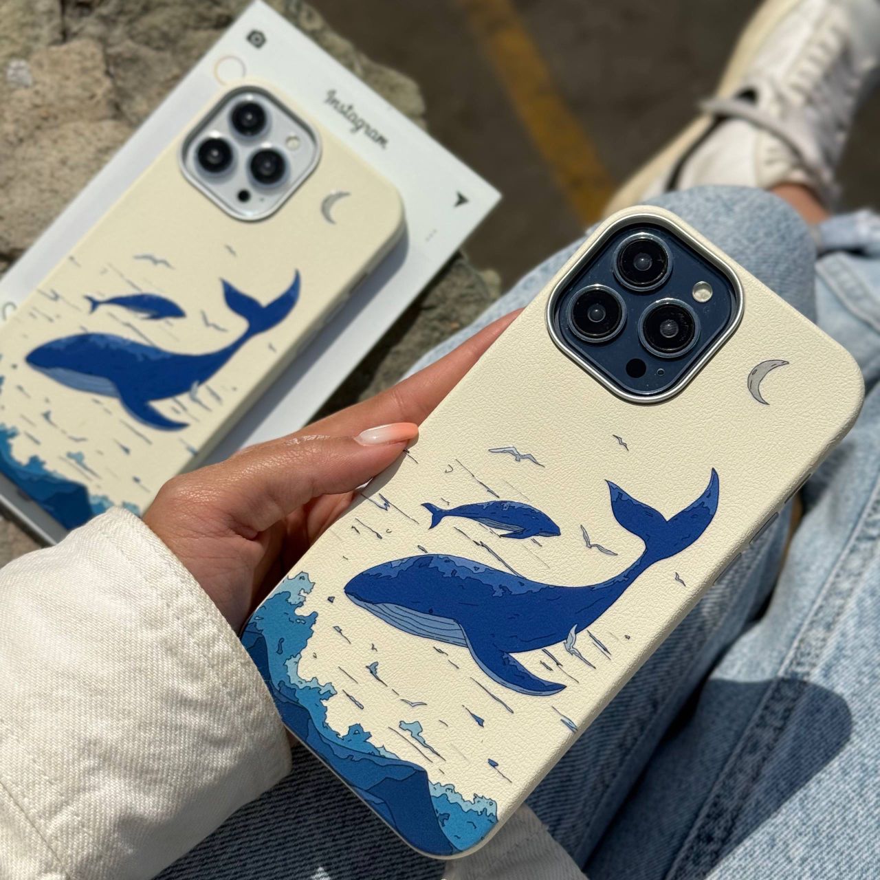 قاب طرح وال برای iPhone 16 Pro Max همراه اکسسوری