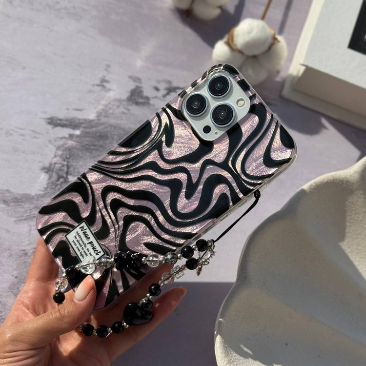 قاب موجدار iPhone با بند طرح موج آب