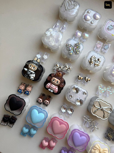 محافظ شارژ کریستالی پنجتکه مناسب آداپتور 20 وات همراه اکسسوری