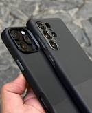 قاب لوکس آیفون مدل فایبر لدر — Hamrah Accessory