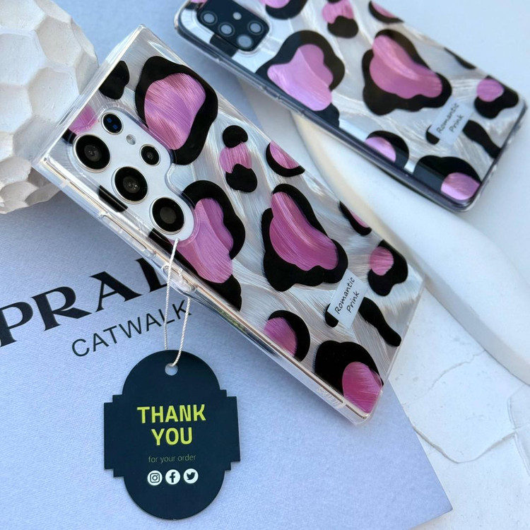 قاب موجدار گاو پلنگی سامسونگ – همراه اکسسوری