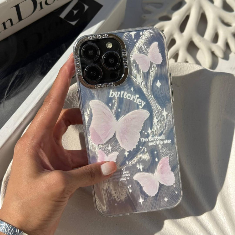 قاب فانتزی پروانهای با آویز آیفون