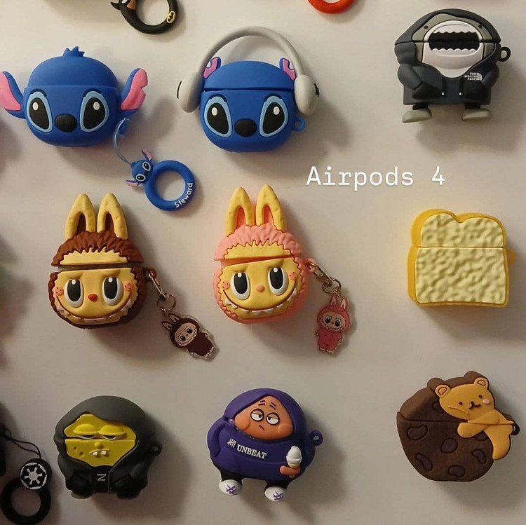 کاور ایرپاد سری 4 مدل Kuromi و Stitch – Hamrah Accessory